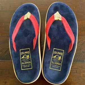 Island Slipper Suede Hawaii Sandals